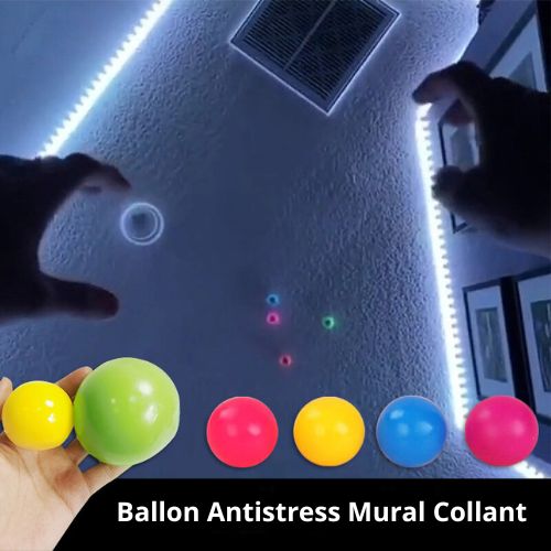 Sticky Wall Anti-Stress Ball