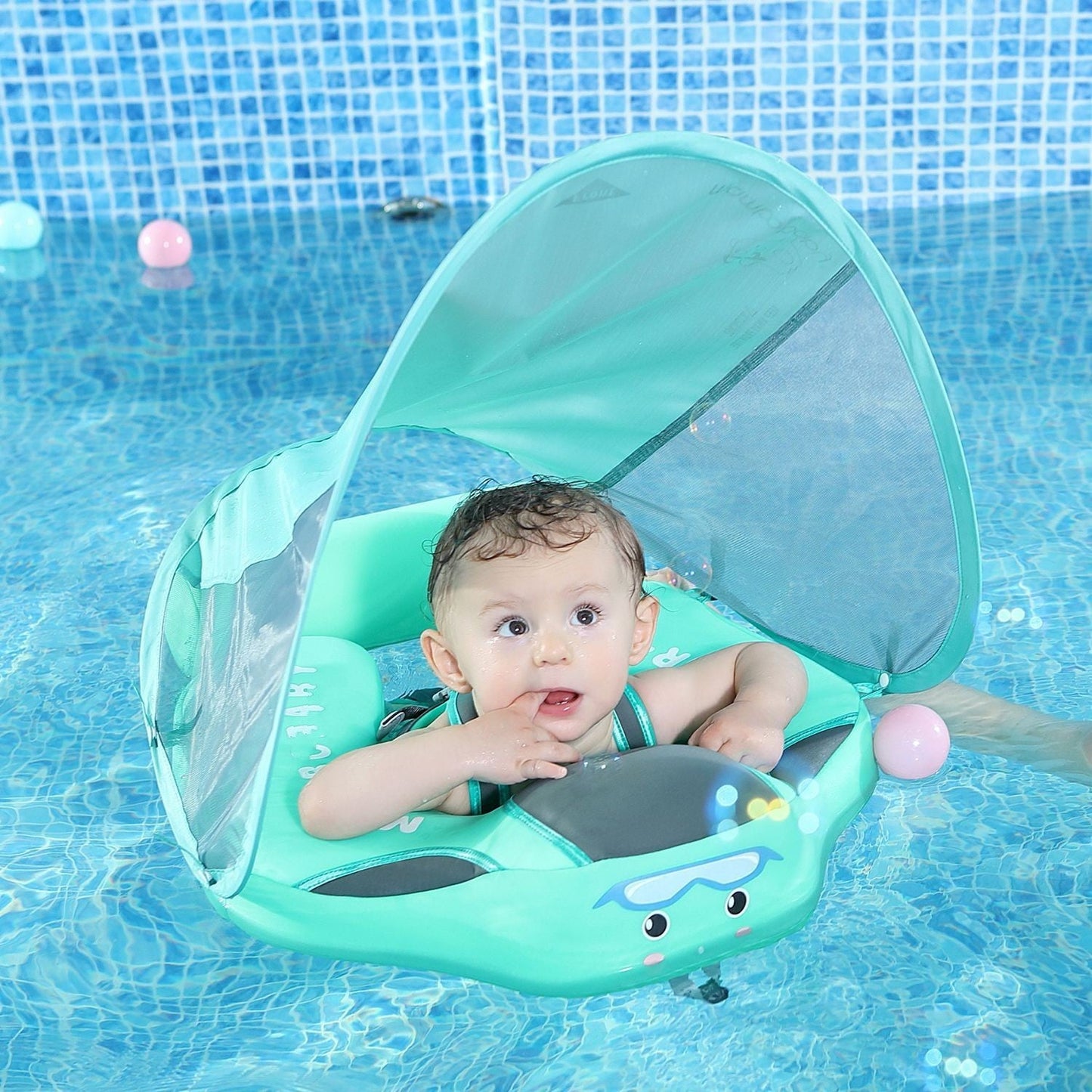 Non-Inflatable Baby Swimming Collar